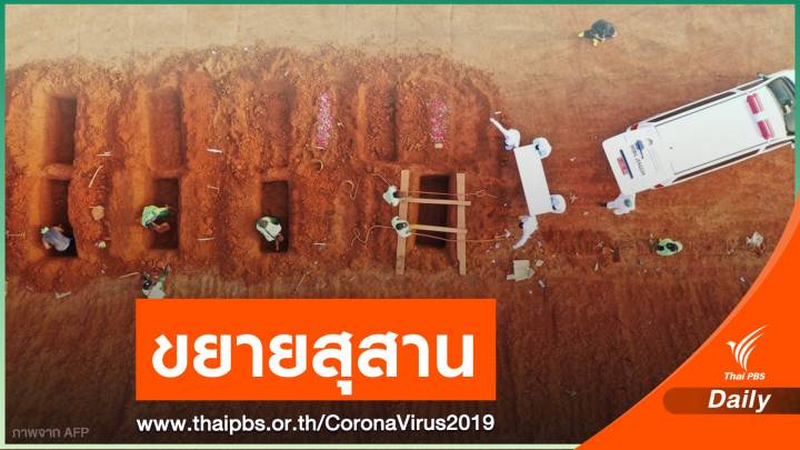 "อินโดนีเซีย" ขยายสุสานรองรับผู้เสียชีวิตจาก COVID-19