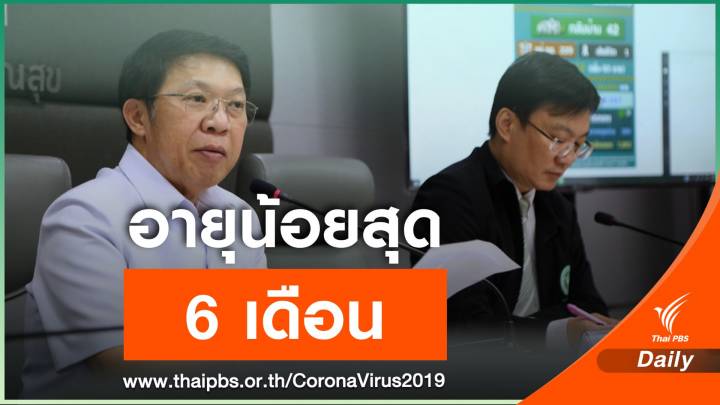 ไทยพบป่วย COVID-19 เพิ่มอีก 50 คน รวมเด็กวัย 6 เดือน