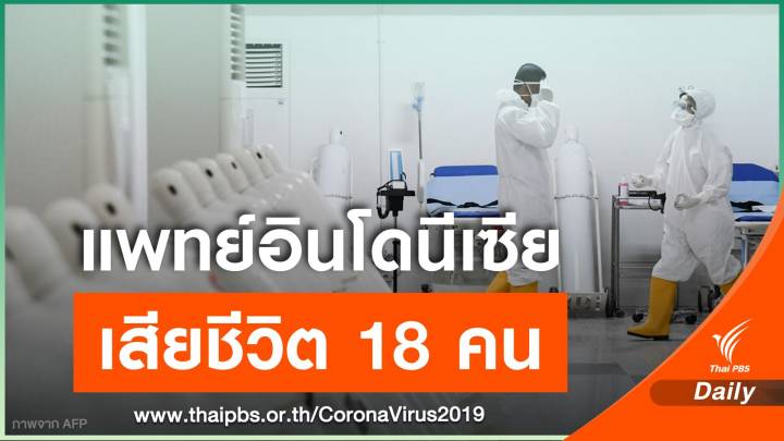 COVID-19 คร่าชีวิตหมออินโดฯ 18 คน คาดติดเชื้อขณะรักษาผู้ป่วย