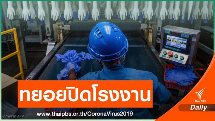 พนักงาน 2,000 คน ติด COVID-19 มาเลย์จ่อปิดโรงงานถุงมือยาง