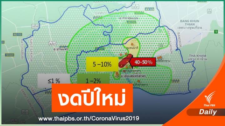 ศบค.แจงยิบแบ่ง 4 พื้นที่คุม COVID-19 ชี้ "สมุทรสาคร" งดปีใหม่