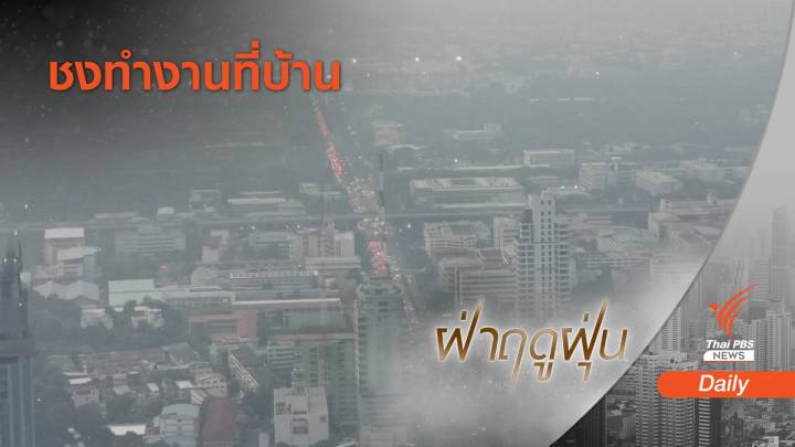 คนกรุงเผชิญฝุ่น PM 2.5 ชง "ทำงานที่บ้าน" ช่วงวิกฤต