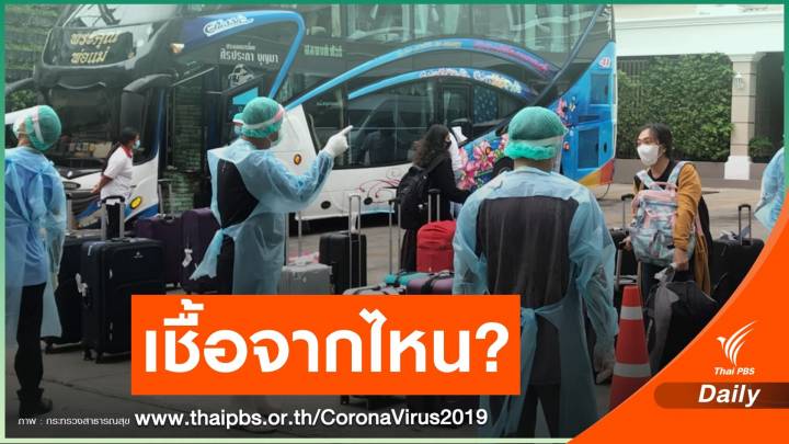 มาจากไหนบ้าง? คนไทย 117 คนติด COVID-19 