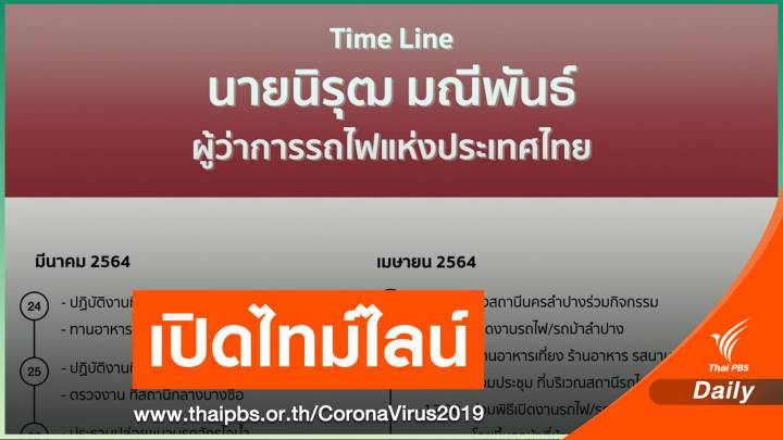 ผู้ว่าการ รฟท.เปิดไทม์ไลน์ ยืนยันไม่เคยไปผับทองหล่อ