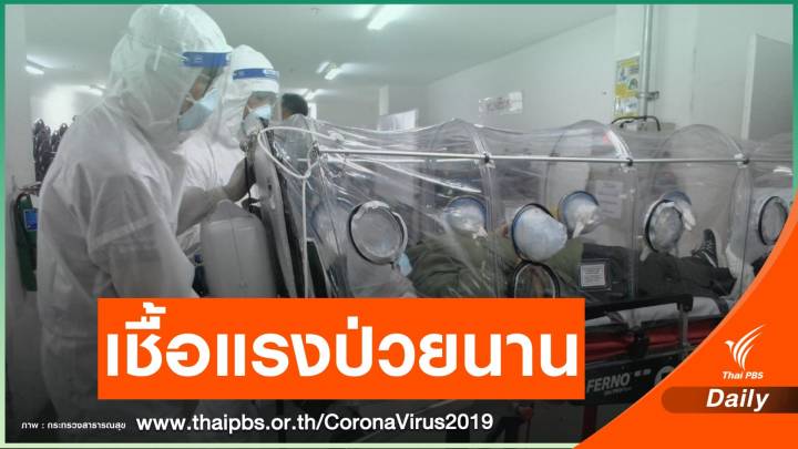 เชื้อแรง! คนติด COVID-19 เสี่ยงนอนรพ.นานขึ้นอย่างน้อย 14 วัน