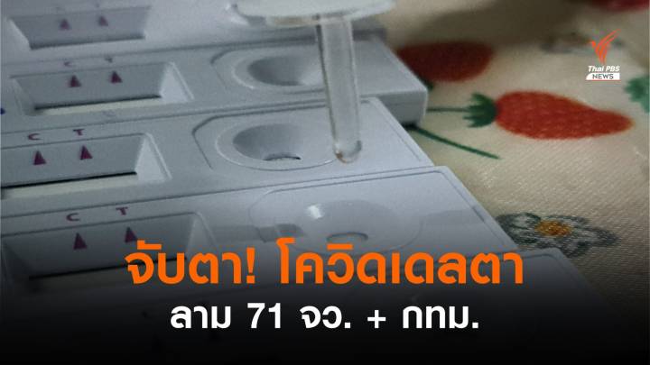 1 สัปดาห์ 2,090 คน "โควิดสายพันธุ์เดลตา" ลาม 71 จังหวัด+กทม. 