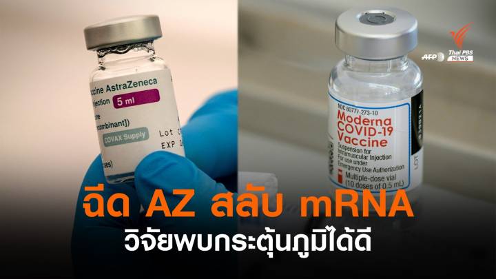 "หมอมานพ" เผยวิจัยเยอรมนีฉีด AZ สลับ mRNA กระตุ้นภูมิใกล้เคียง mRNA 2 เข็ม