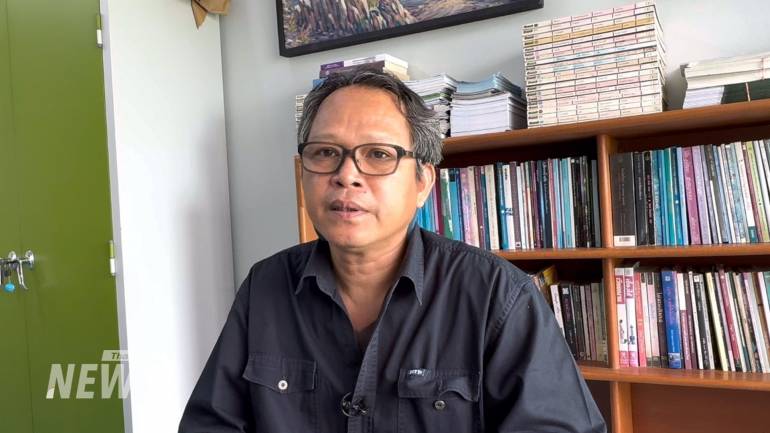 สมเกียรติ เขื่อนเชียงสา นายกสมาคมแม่น้ำเพื่อชีวิต