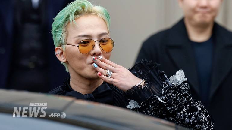 G-Dragon หรือ คว็อน จี-ยง หัวหน้าวง BIGBANG