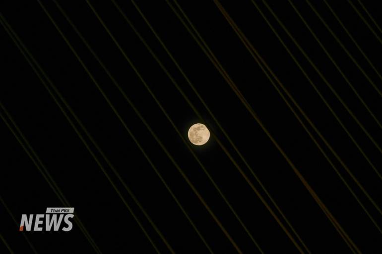 5 พ.ย. 68 ปรากฏการณ์แห่งปี “ซูเปอร์ฟูลมูน” คืนลอยกระทง บริเวณสะพานพระราม 8 