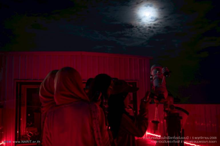 ภาพจาก  สถาบันวิจัยดาราศาสตร์แห่งชาติ