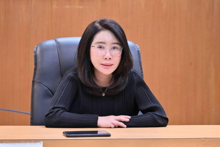 นางสาวนัทรียา ทวีวงศ์ ปลัดกระทรวงการท่องเที่ยวและกีฬา