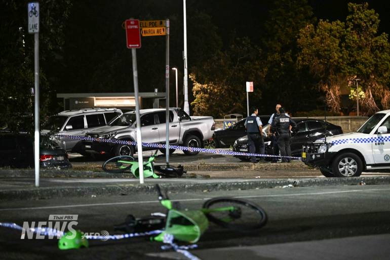 เจ้าหน้าที่ตำรวจตรวจสอบเหตุกราดยิงที่หาดบอนไดในซิดนีย์ มีผู้เสียชีวิตอย่างน้อย 16 คน รวมผู้ก่อเหตุ 1 คน