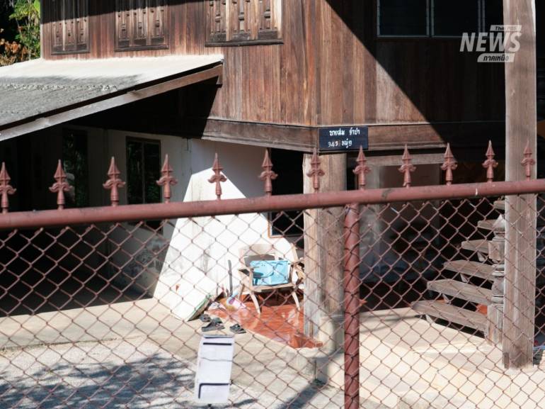 บ้านผู้บาดเจ็บจากการโดนสะเก็ดระเบิด ถูกปิดเงียบ