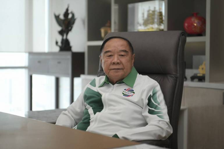 พล.อ.ประวิตร วงษ์สุวรรณ หัวหน้าพรรคพลังประชารัฐ