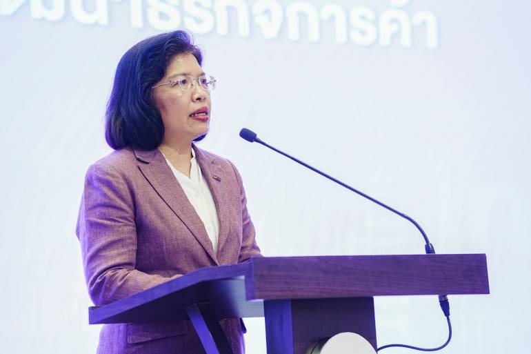  นางอรมน ทรัพย์ทวีธรรม อธิบดีกรมพัฒนาธุรกิจการค้า กระทรวงพาณิชย์