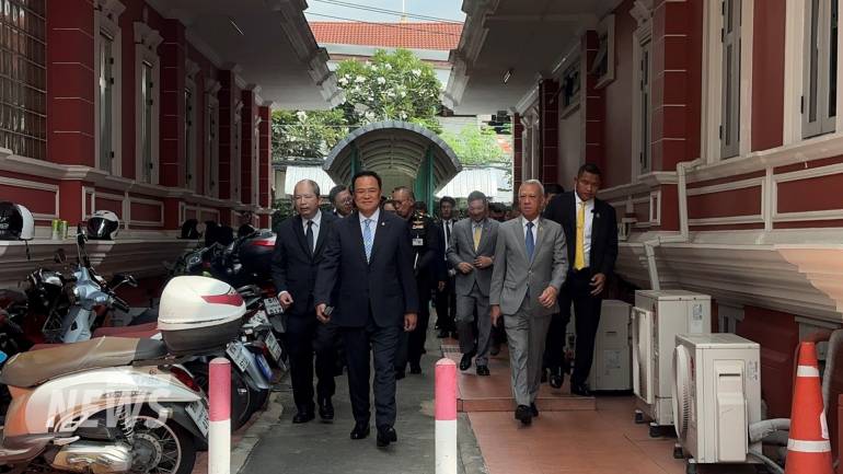 นายอนุทิน ชาญวีรกูล นายกรัฐมนตรี และ รมว.มหาดไทย ร่วมประชุม สมช.นัดแรก 
