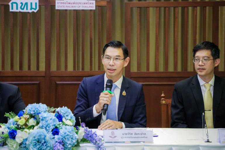 นายวีริศ อัมระปาล ผู้ว่าการรถไฟแห่งประเทศไทย (รฟท.) ภาพ : ทีมพีอาร์การรถไฟแห่งประเทศไทย