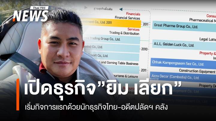 ธุรกิจของ ยิม เลียก (Yim Leak) ในกัมพูชา