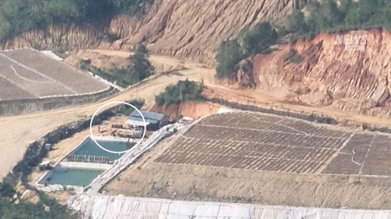 เหมืองบริเวณ ตรงข้าม อ.แม่ฟ้าหลวง จ.เชียงราย