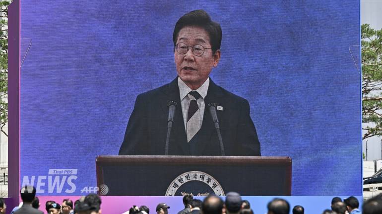 อี แจ-มยอง ประธานาธิบดีเกาหลีใต้