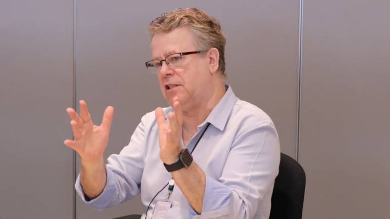 Dr.Rick Brown เจ้าหน้าที่ฝ่ายเทคนิค ภาวะฉุกเฉินด้านสุขภาพ สำนักงาน WHO ประจำประเทศไทย