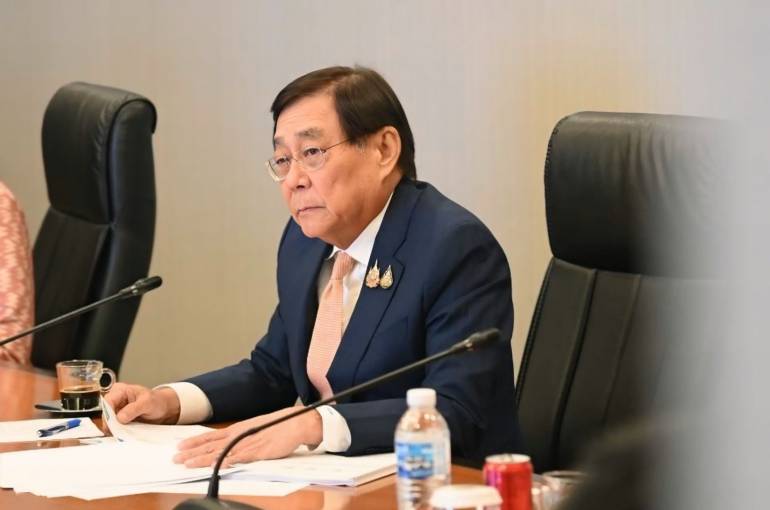นายพิชัย ชุณหวชิร รองนายกรัฐมนตรีและรัฐมนตรีว่าการกระทรวงการคลัง เป็นประธานการประชุมคณะกรรมการนโยบายและบริหารข้าวแห่งชาติ (นบข.)