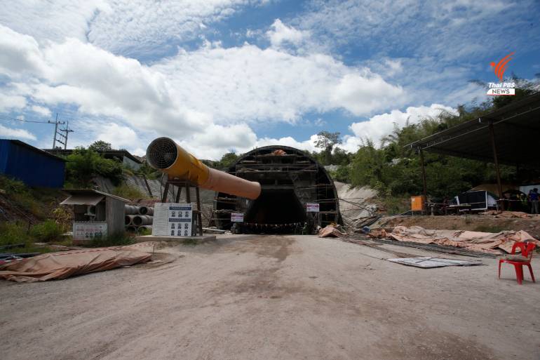 อุโมงค์โครงการรถไฟไทย-จีน 