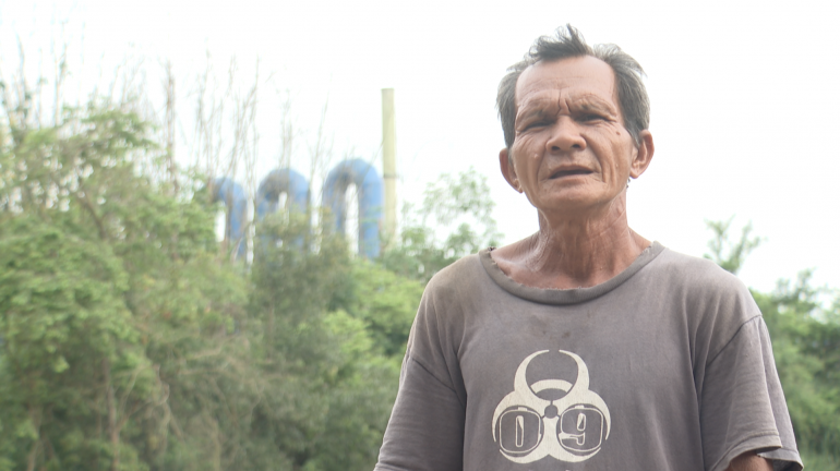 เรืองเดช ชัยโยธา ชาวบ้านซำขวาง ต.เขาหินซ้อน อ.พนมสารคาม จ.ฉะเชิงเทรา