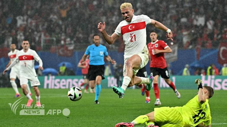 ตุรกี ชนะ ออสเตรีย 2-1 ได้ผ่านเข้าไปพบ เนเธอร์แลนด์ ในรอบ 8 ทีมสุดท้าย