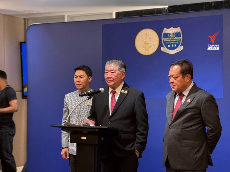 ภูมิธรรม เวชยชัย รองนายกรัฐมนตรี ในฐานะคณะกรรมการคดีพิเศษ พิจารณาการฮั้วเลือกตั้ง สว.