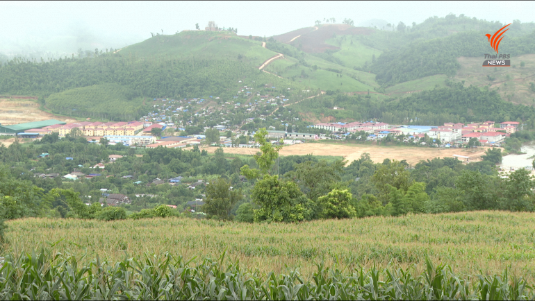 เมืองไท่ชาง เมืองเจาคะ ประเทศเมียนมา ตรงข้ามอ.พบพระ จ.ตาก