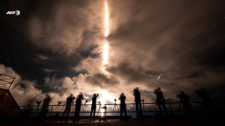 การปล่อยยาน SpaceX Crew Dragon