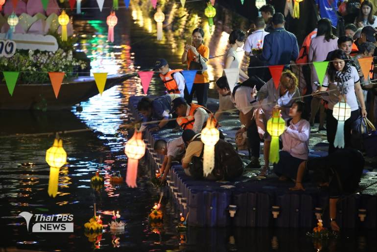 ภาพถ่ายเทศกาลลอยกระทงในกรุงเทพมหานคร เมื่อวันที่ 11 พ.ย.2562