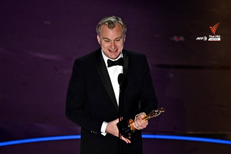 Christopher Nolan ผู้กำกับภาพยนตร์ยอดเยี่ยมจาก Oppenheimer