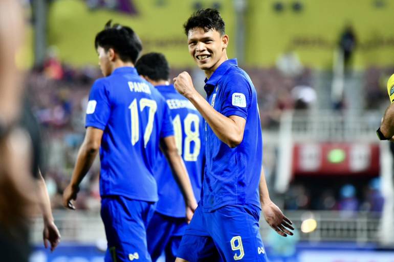 อาร์ม ศุภชัย ใจเด็ด โชว์ฟอร์มเยี่ยม ในเกมที่ไทย ชนะ คีร์กีซสถาน 2-0 ประตู ภาพ : ฟุตบอลทีมชาติไทย  