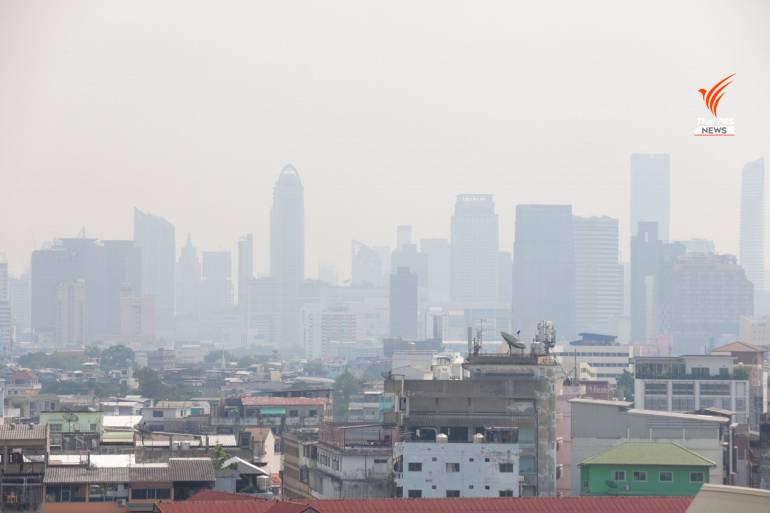 ทั่วประเทศยังเผชิญฝุ่น PM2.5 สภาพอากาศปิดทำให้เกิดการสะสมของฝุ่น