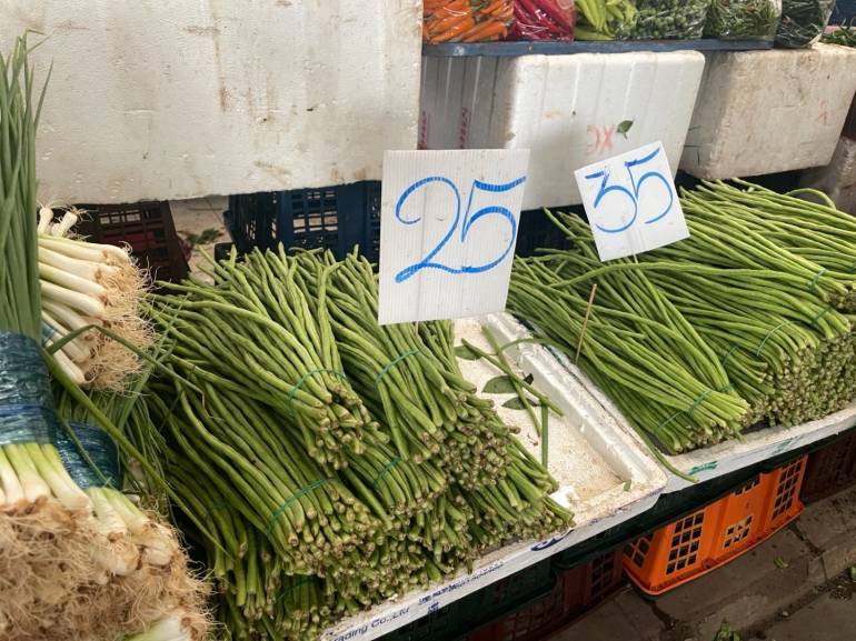 ราคาผักสดตลาดในกรุงเทพ