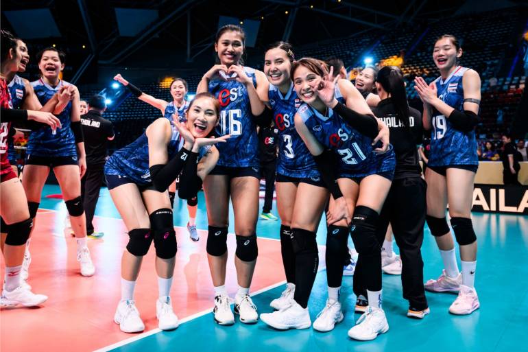 ทีมชาติไทย ภาพ : volleyballworld