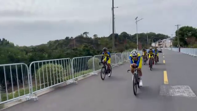 นักปั่นจักรยานทีมชาติไทย ซ้อมก่อนลงแข่งขัน