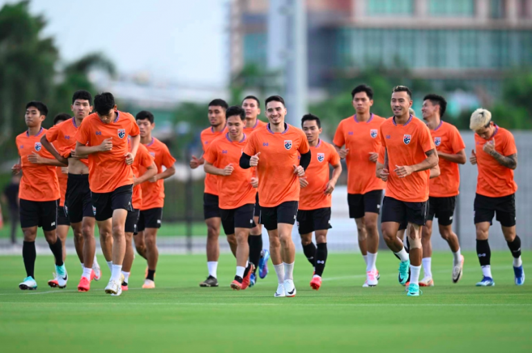 นักฟุตบอลทีมชาติไทยร่วมเก็บตัว  ก่อนแข่งขันฟุตบอลโลก 2026