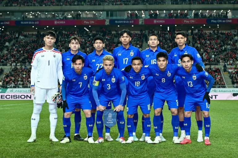 นักฟุตบอลทีมชาติไทย ภาพ : ฟุตบอลทีมชาติไทย 