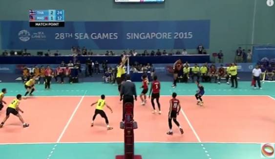 วอลเลย์บอลชายไทย ชนะ เวียดนาม 3-0 เชต คว้าเหรียญทองซีเกมส์ 2015