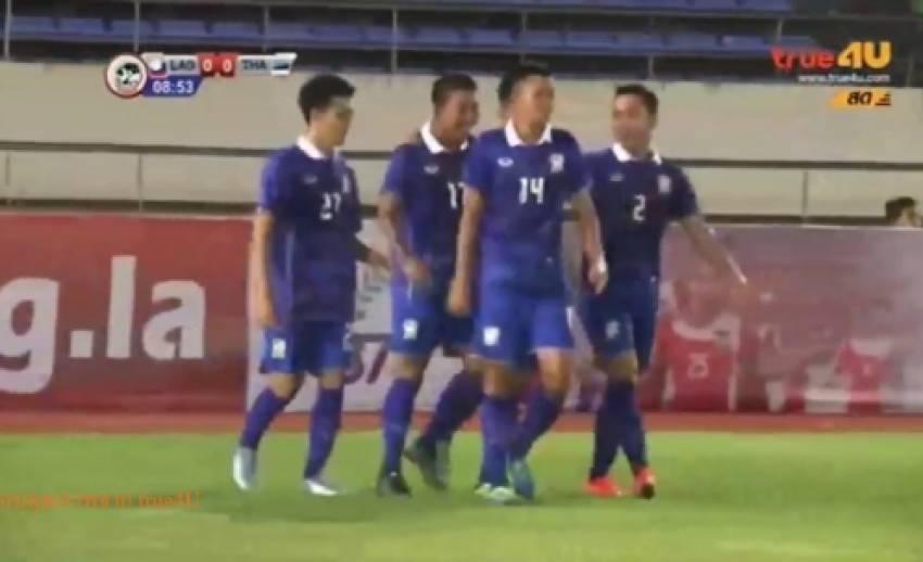 ทีมชาติไทย เฉือนชนะ ลาว 2-1 ในฟุตบอล ยู-19 ชิงแชมป์อาเซียน