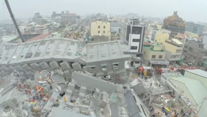 ผู้เสียชีวิตจากเหตุแผ่นดินไหวไต้หวันเพิ่มเป็น 7 คน