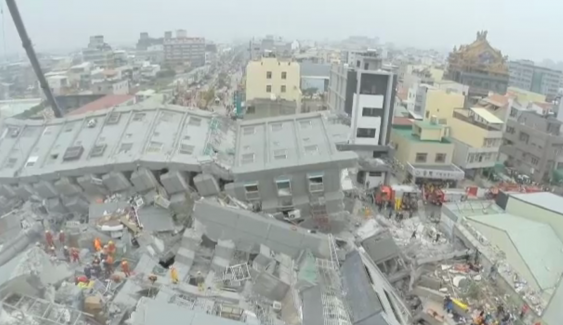 ผู้เสียชีวิตจากเหตุแผ่นดินไหวไต้หวันเพิ่มเป็น 7 คน