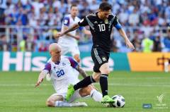 16 มิ.ย.2561 ฟุตบอลโลก 2018 กลุ่มดี นัดแรก อาร์เจนตินา เสมอ  ไอซ์แลนด์ 1-1 
