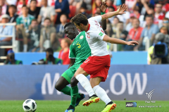 19 มิ.ย.2561 ฟุตบอลโลก 2018 กลุ่มเอช นัดแรก โปแลนด์ แพ้ เซเนกัล 1-2 