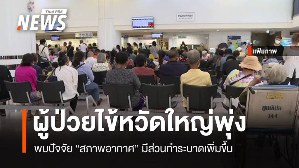ป่วยพุ่ง "ไข้หวัดใหญ่" คาดทั้งปี 68 ผู้ป่วยมากถึง 9 แสนคน | Thai PBS ...