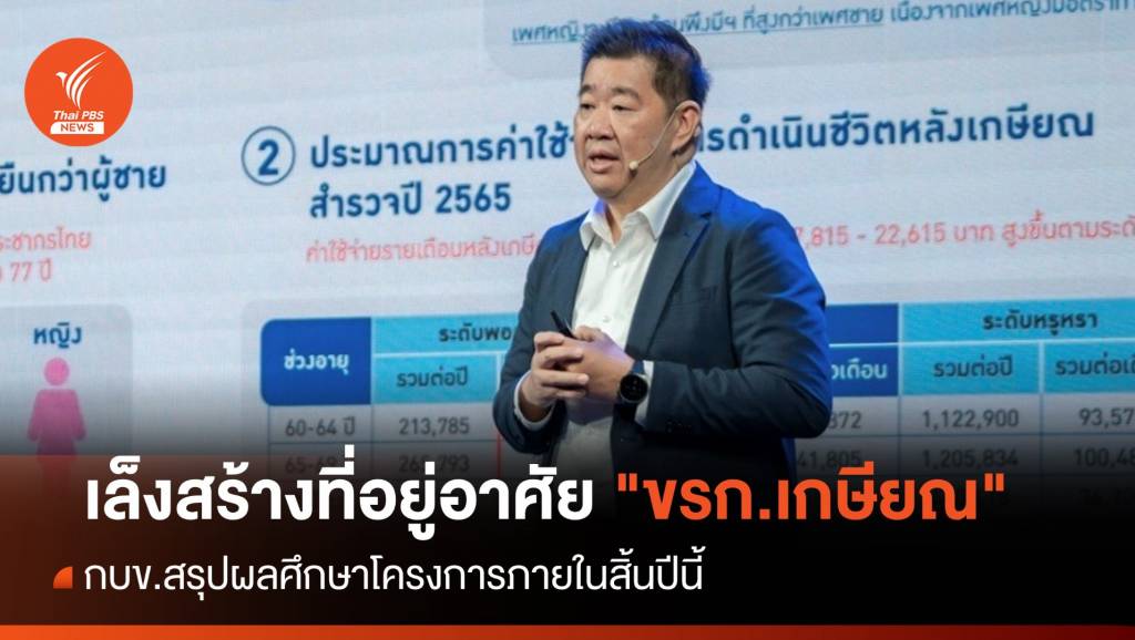 กบข.เล็งสร้างที่อยู่อาศัย "ขรก.เกษียณ" คาดสรุปผลศึกษาสิ้นปีนี้ | Thai PBS ...